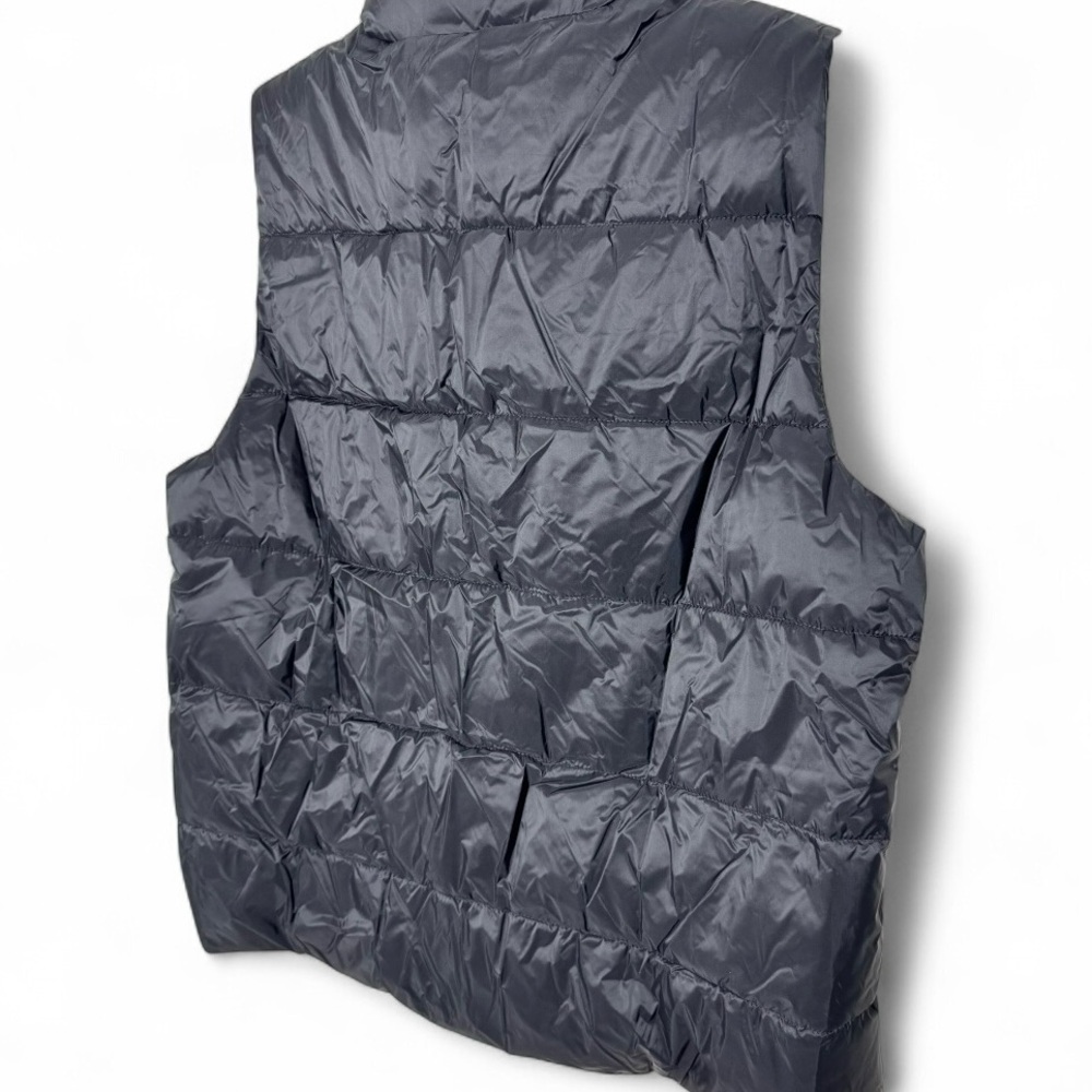 GAP ColdControl Black Puffer Vest Women’s L NWT Water Resistant - Picture 11 of 15